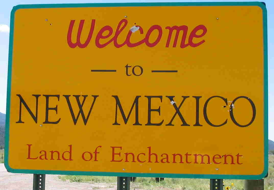 New Mexico-welcome-sign